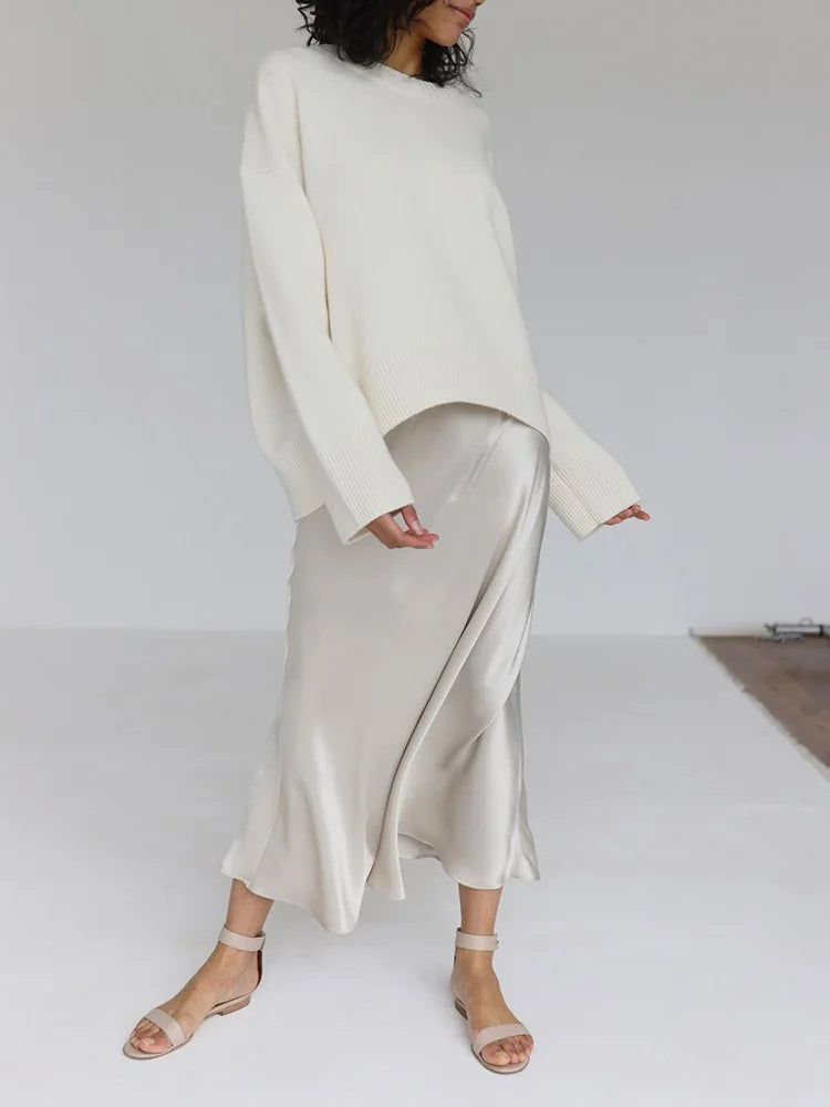 Pull Oversize en Cachemire Doux