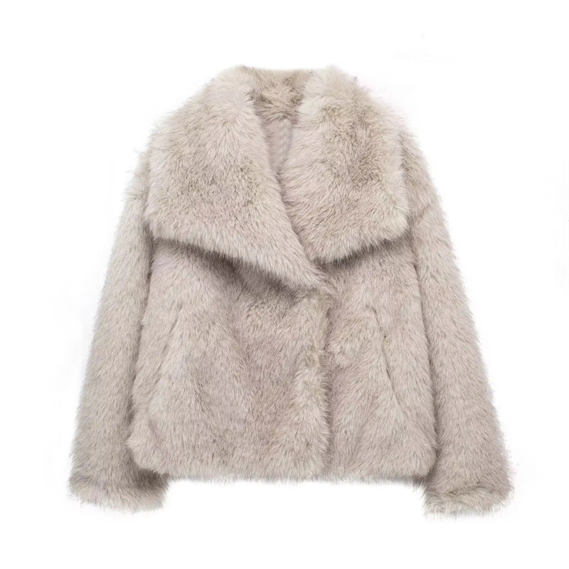 AURORA - MANTEAU GLAMOUR À LA HOLLYWOOD