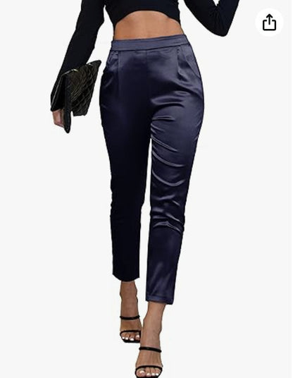 Pantalon Satiné Élégance Chic