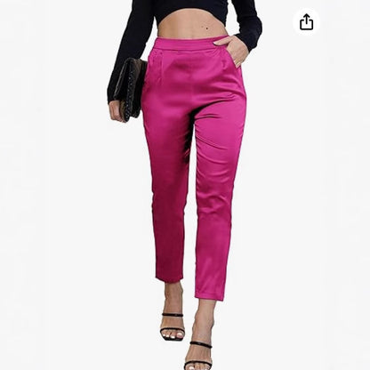 Pantalon Satiné Élégance Chic