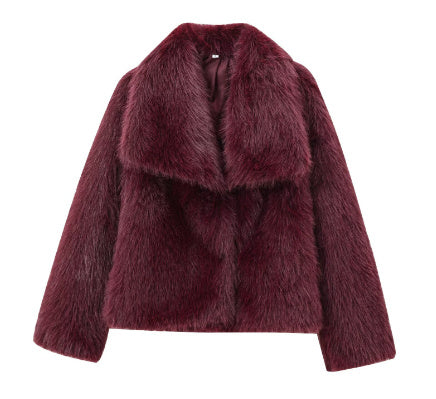 AURORA - MANTEAU GLAMOUR À LA HOLLYWOOD