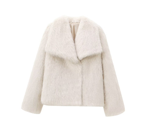 AURORA - MANTEAU GLAMOUR À LA HOLLYWOOD