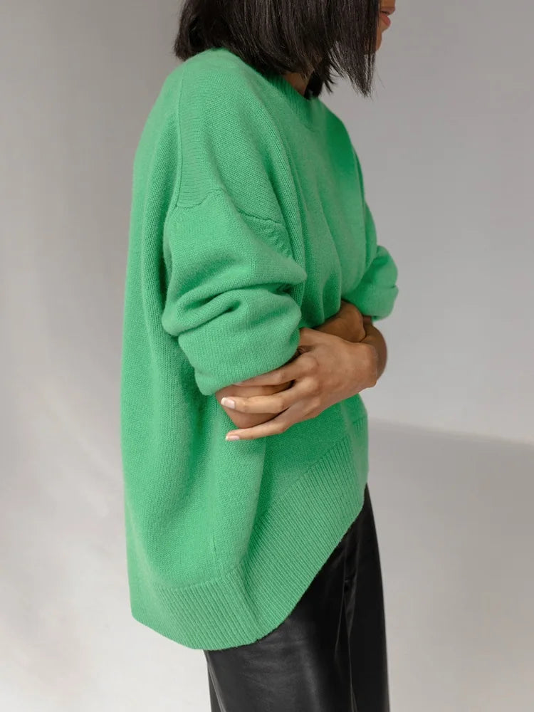 Pull Oversize en Cachemire Doux